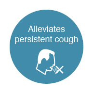 Alleviates persistent cough