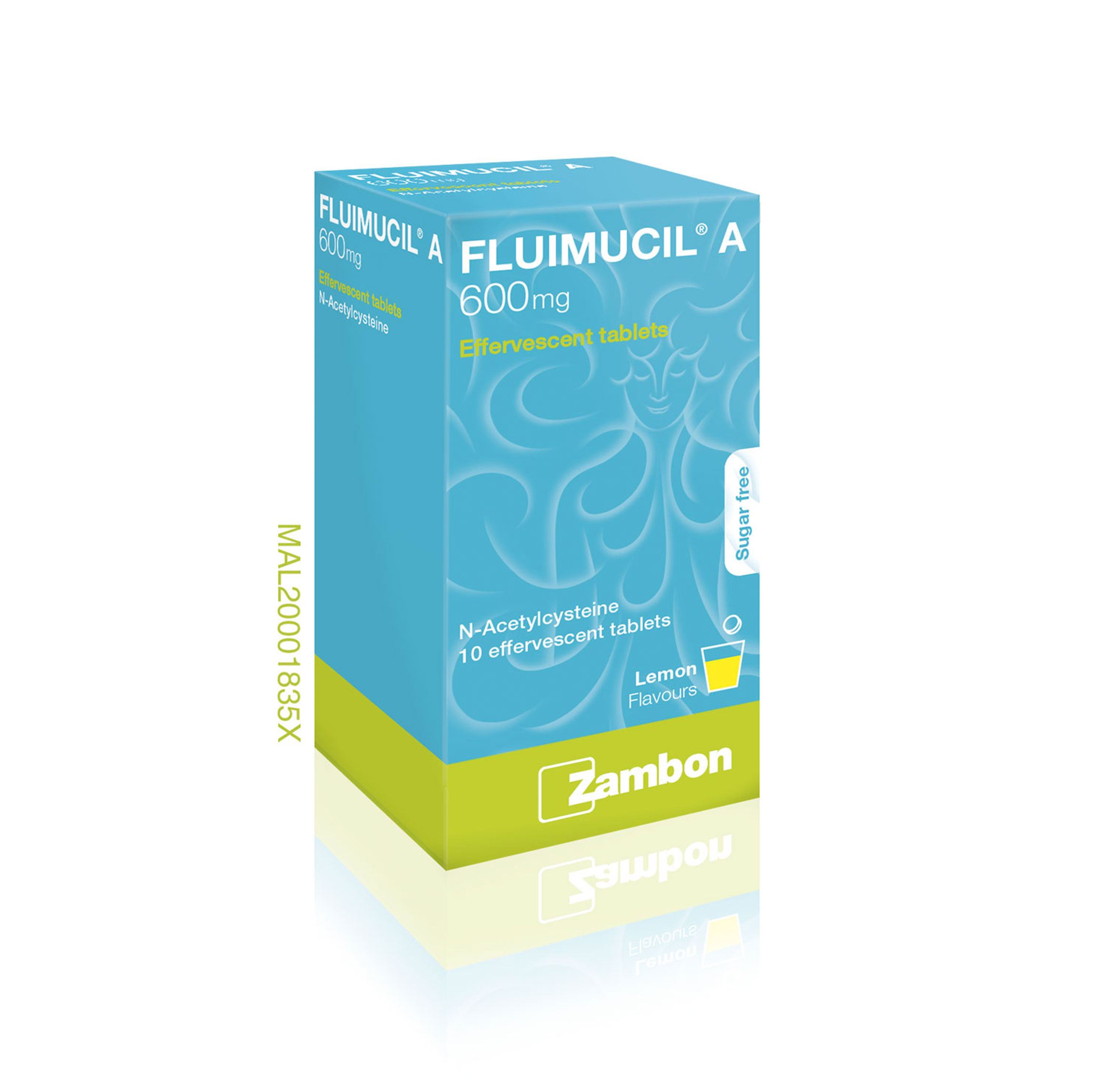 Fluimucil® A 600mg Effervescent Tablet