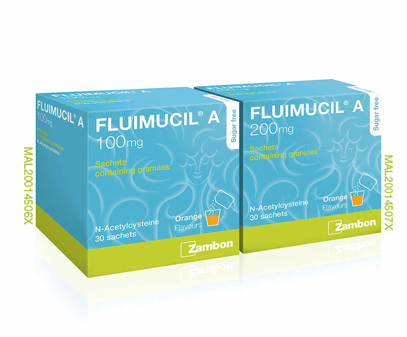 Fluimucil® A 100mg & 200mg Granules